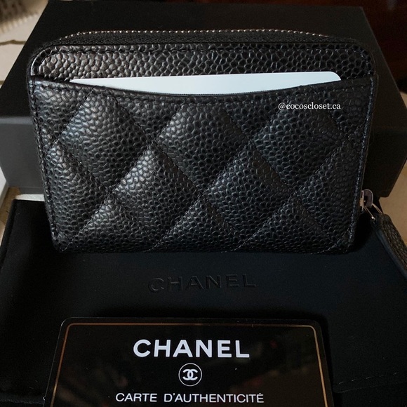 Chanel Classic Zipped Coin Purse - Picture 2 of 4